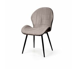 Стул Ральф, бархат пепельно-бежевый 25 | Интернет магазин мебели и декора LifeDekor