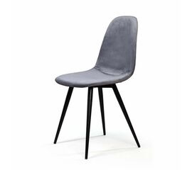 Стул Тед, бархат серый 27 | Интернет магазин мебели и декора LifeDekor