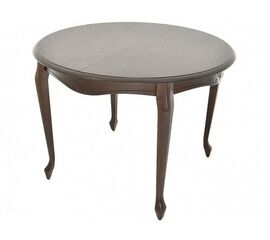 Стол «Кабриоль» круг (D 105), орех темный | Интернет магазин мебели и декора LifeDekor