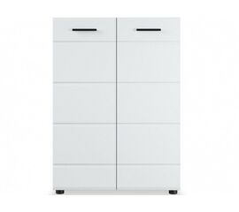 Комод «Йорк» 2д, Белый/белый глянец | Интернет магазин мебели и декора LifeDekor