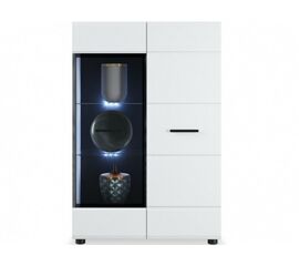 Комод «Йорк» 1д1в, Белый/белый глянец | Интернет магазин мебели и декора LifeDekor