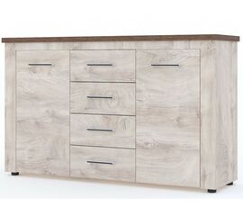 Комод «Мэдисон» 2д4ящ, Дуб эндгрейн/дуб экспрессив бронзовый | Интернет магазин мебели и декора LifeDekor