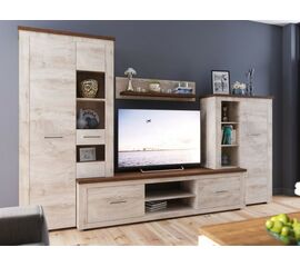 Стенка «Мэдисон», Дуб эндгрейн/дуб экспрессив бронзовый | Интернет магазин мебели и декора LifeDekor