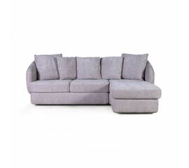 Бабл диван-кровать с шезлонгом, механизм «дельфин», шенилл Reef silver | Интернет магазин мебели и декора LifeDekor