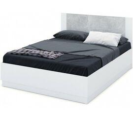 Кровать «Аврора» 160*200 (подъемник), Белый/ателье светлый | Интернет магазин мебели и декора LifeDekor