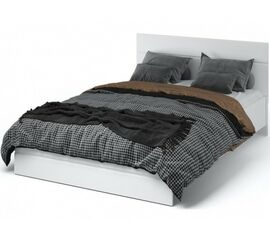 Кровать «Йорк» 160*200 (подъемник), Белый/белый глянец | Интернет магазин мебели и декора LifeDekor