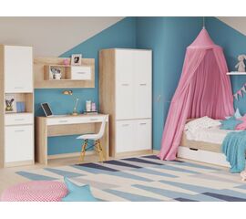 Детская «Стелс», Дуб сонома/белый | Интернет магазин мебели и декора LifeDekor
