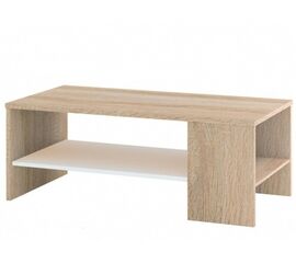 Стол «Стелс» 110, Дуб сонома/белый | Интернет магазин мебели и декора LifeDekor