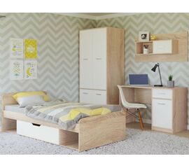 Детская «Стелс-2», Дуб сонома/белый | Интернет магазин мебели и декора LifeDekor