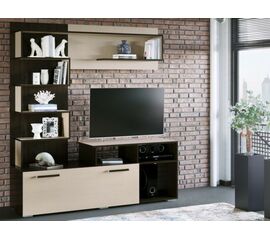 Стенка «Римини», Венге/дуб молочный | Интернет магазин мебели и декора LifeDekor