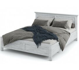Кровать «Лорена» 160, Бетон Паин белый | Интернет магазин мебели и декора LifeDekor