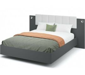 Кровать «Мишель» 160x200, Антрацит | Интернет магазин мебели и декора LifeDekor