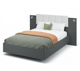 Кровать «Мишель» 140x200, Антрацит | Интернет магазин мебели и декора LifeDekor