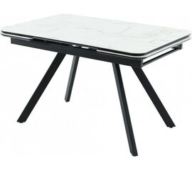 Стол «Леон» Calacata vaglioro, каркас черный | Интернет магазин мебели и декора LifeDekor