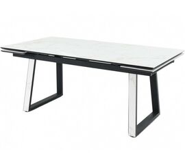 Стол «Monaco» Quadro, Calacata vaglioro, каркас черный | Интернет магазин мебели и декора LifeDekor