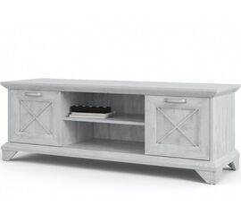 Тумба ТВ «Лорена» 2д, Бетон Паин белый | Интернет магазин мебели и декора LifeDekor