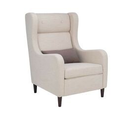 Кресло Галант (ткань Melva 06/ Melva 20) | Интернет магазин мебели и декора LifeDekor