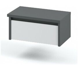 Тумба «Мишель» 1ящ (2шт), Дуб крафт золотой/Белый жемчуг | Интернет магазин мебели и декора LifeDekor