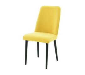 Стул «Дейзи», Вивальди 15, каркас черный | Интернет магазин мебели и декора LifeDekor