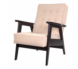 Кресло РЕТРО (венге / RS 03 - бежевый) | Интернет магазин мебели и декора LifeDekor
