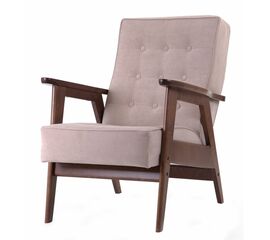 Кресло РЕТРО (темный тон / RS 16- темно-бежевый) | Интернет магазин мебели и декора LifeDekor