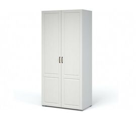 Шкаф «Лацио» 2д, Белый/Белое дерево | Интернет магазин мебели и декора LifeDekor