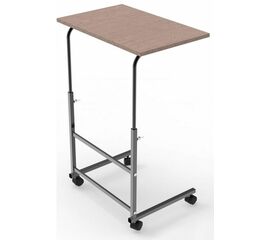 Подкатной стол СЛКС-4 (каркас черный/ясень шимо темный) | Интернет магазин мебели и декора LifeDekor