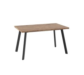 Стол Борг-140 Дуб Веллингтон/черный | Интернет магазин мебели и декора LifeDekor