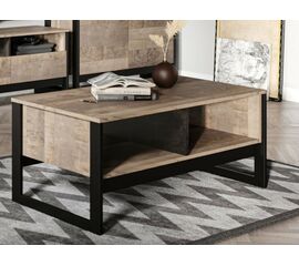 Стол «Стокгольм», Дуб гранж песочный/Железный камень | Интернет магазин мебели и декора LifeDekor