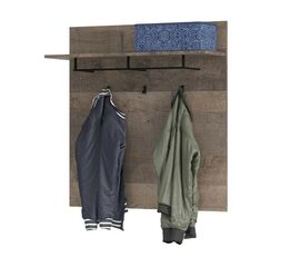 Вешалка «Стокгольм», Дуб гранж песочный/Железный камень | Интернет магазин мебели и декора LifeDekor