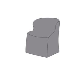 Чехол на стул малый, цвет серый 60x60x78 (60) см | Интернет магазин мебели и декора LifeDekor
