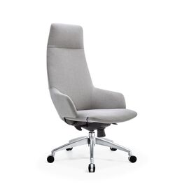 Кресло руководителя TopChairs Bow в ткани серый | Интернет магазин мебели и декора LifeDekor