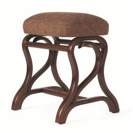 Банкетка Диана средне-коричневый/рогожка коричневая | Интернет магазин мебели и декора LifeDekor