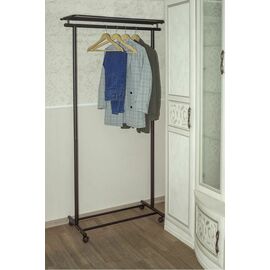 Вешалка напольная на колесах М 9 чёрный | Интернет магазин мебели и декора LifeDekor