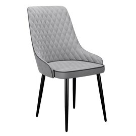 Стул DikLine 305М B22 GREY /ножки черные | Интернет магазин мебели и декора LifeDekor
