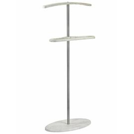 Вешалка костюмная Дэви 3 металлик/дуб дымчатый | Интернет магазин мебели и декора LifeDekor