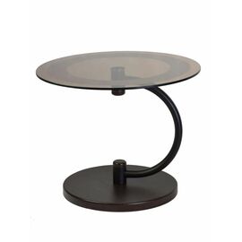 Стол журнальный Дуэт 13Н черный/венге/тонированное | Интернет магазин мебели и декора LifeDekor