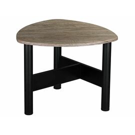 Стол журнальный Саут 3Д чёрный/палисандр натуральный | Интернет магазин мебели и декора LifeDekor