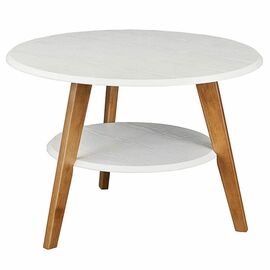 Стол журнальный BeautyStyle 17 белый/бук | Интернет магазин мебели и декора LifeDekor