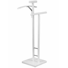 Вешалка костюмная ГАЛАНТ 340 металлик/ белый | Интернет магазин мебели и декора LifeDekor