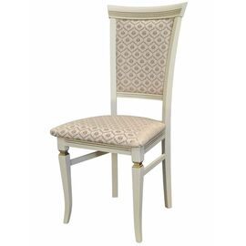 Стул Бонита слоновая кость/золото, Яра даймонд | Интернет магазин мебели и декора LifeDekor