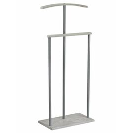 Вешалка костюмная Дэви 1 металлик/дуб дымчатый | Интернет магазин мебели и декора LifeDekor