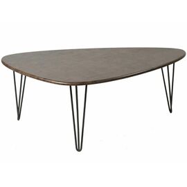 Стол журнальный Престон браун/черный | Интернет магазин мебели и декора LifeDekor