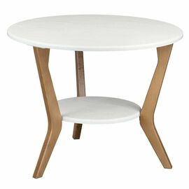 Стол журнальный BeautyStyle 13 белый/бук | Интернет магазин мебели и декора LifeDekor