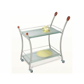 Стол сервировочный Поло металлик/ матовое | Интернет магазин мебели и декора LifeDekor