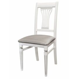 Стул Анри белый/серебро, Атина серебро | Интернет магазин мебели и декора LifeDekor