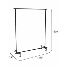 Вешалка напольная Пико 26 черный | Интернет магазин мебели и декора LifeDekor