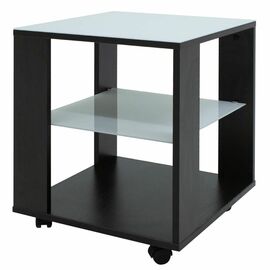 Стол журнальный BeautyStyle 6 венге/стекло белое | Интернет магазин мебели и декора LifeDekor