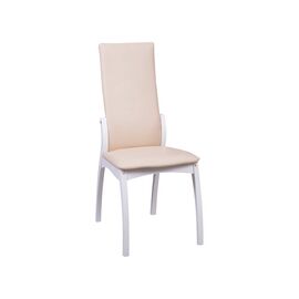 Стул Токио белый матовый - бежевый | Интернет магазин мебели и декора LifeDekor