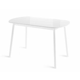 Стол Раунд 120, Стекло белый | Интернет магазин мебели и декора LifeDekor